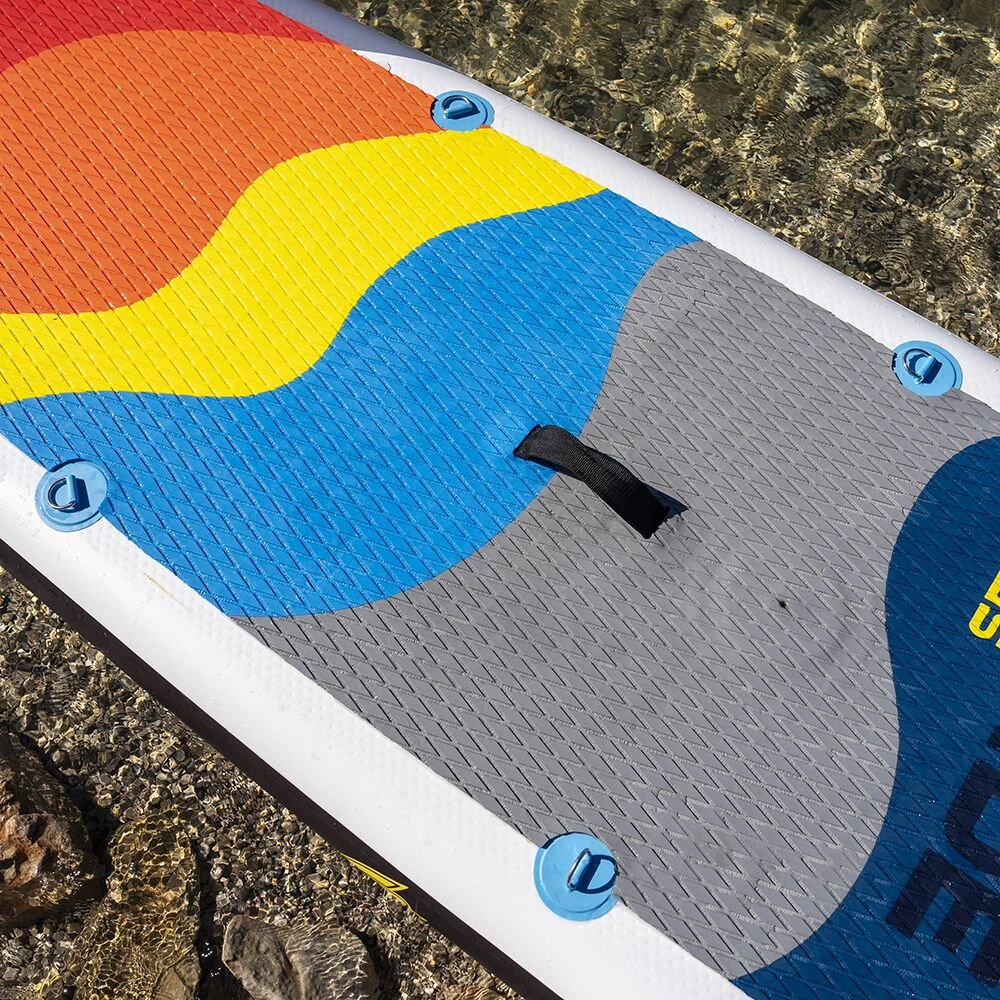 Nafukovací paddleboard F2 Glide WS Grey ws logo